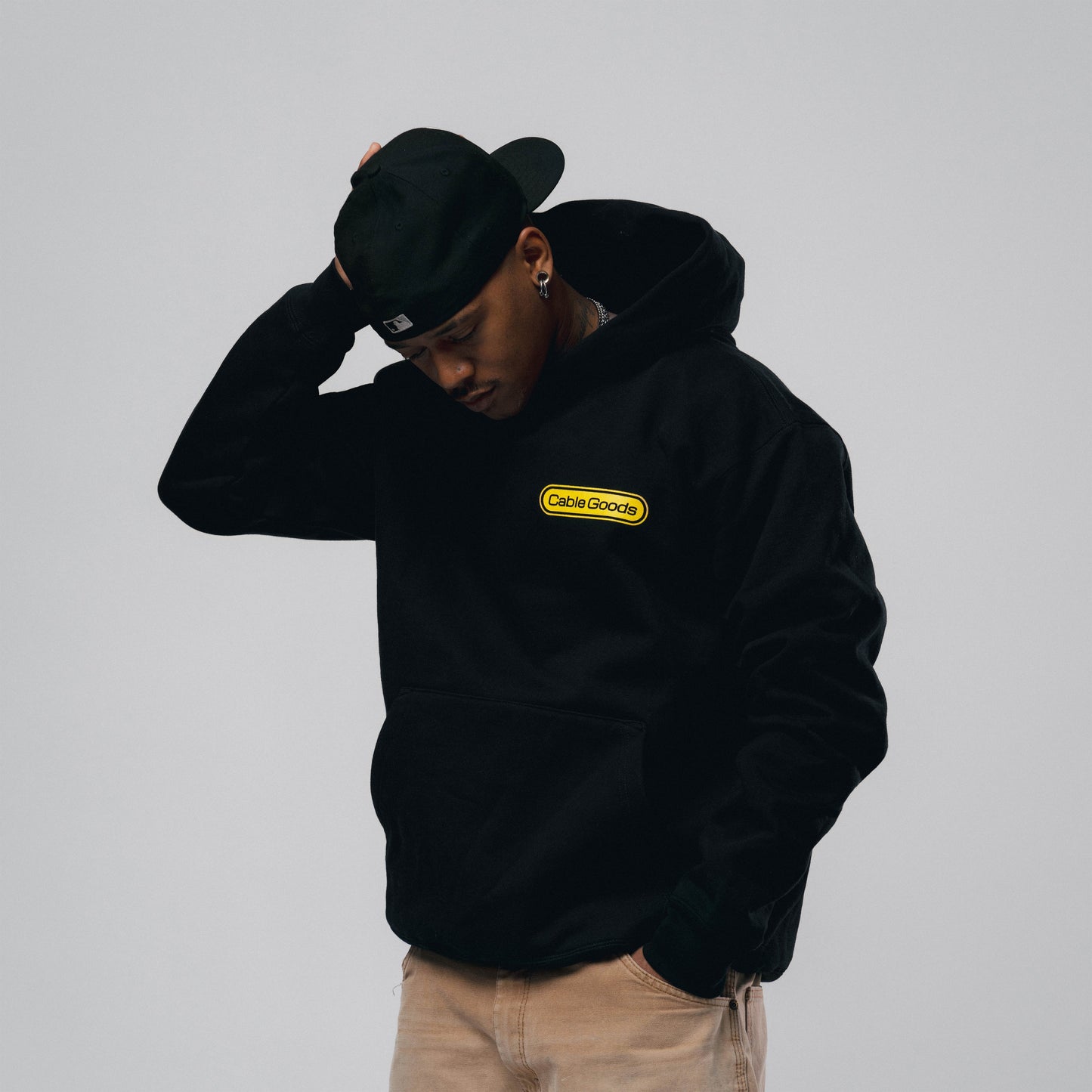 Motto Hoodie - Black