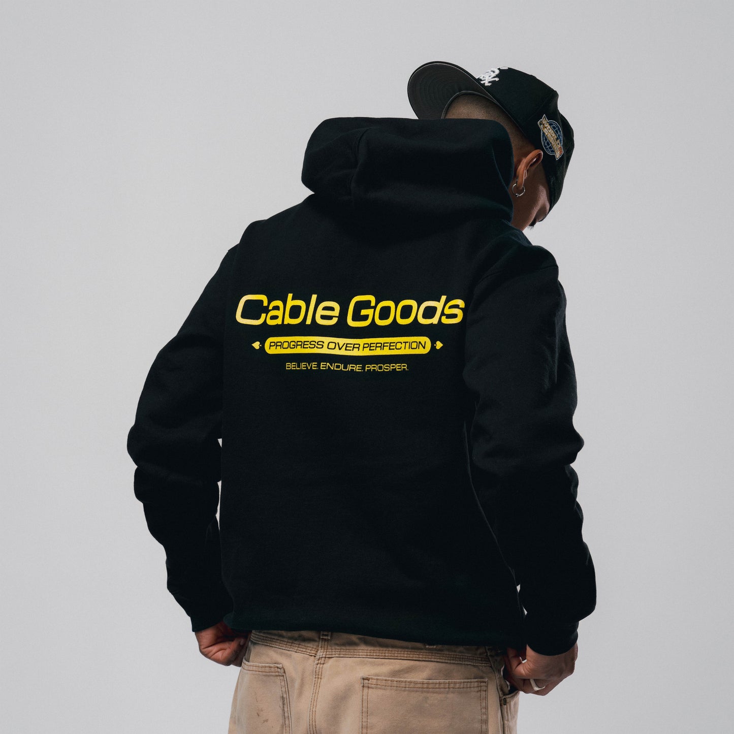 Motto Hoodie - Black