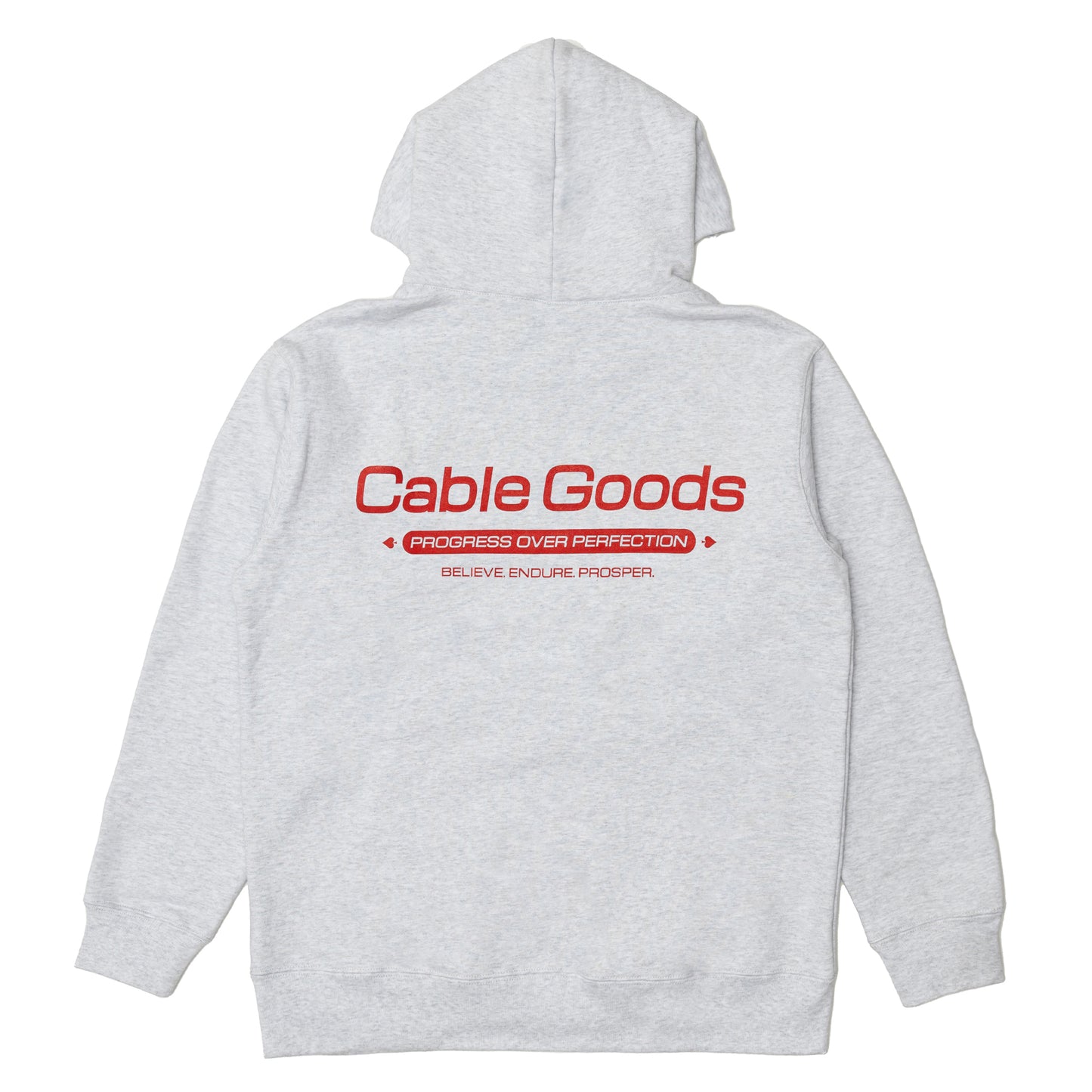 Motto Hoodie - Grey