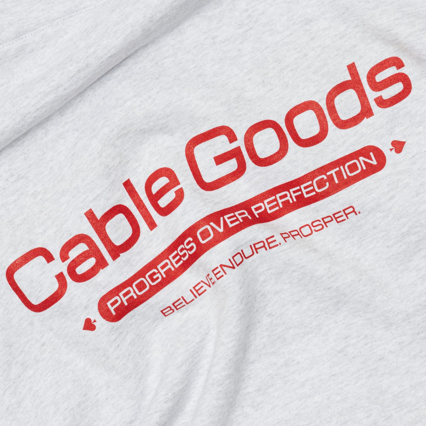 Motto Hoodie - Grey
